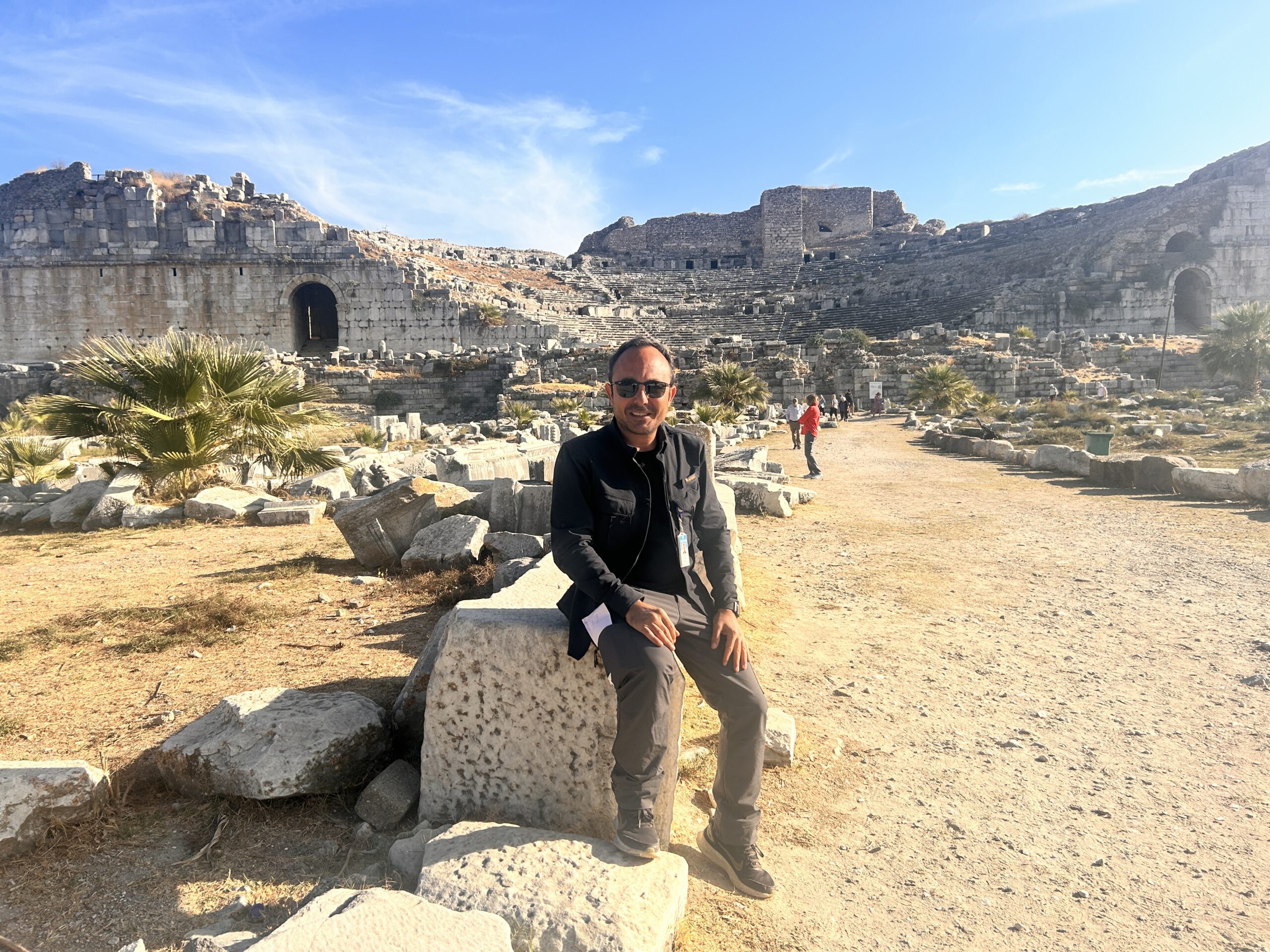 Tour moment — ancient site